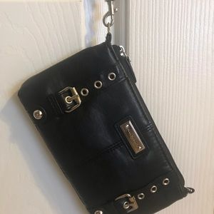 Franco Sarto black clutch